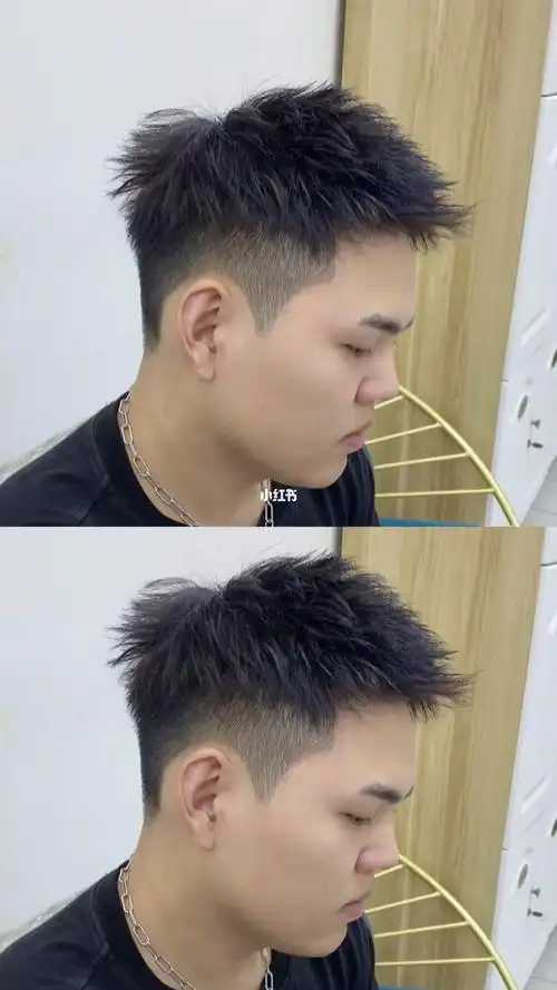 男士摩根烫过年做发型参考