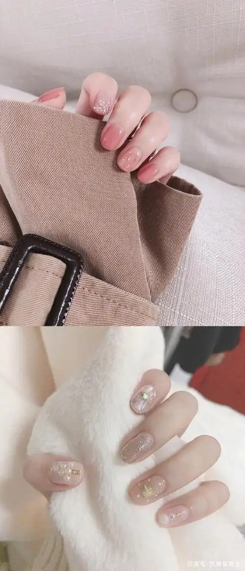 18组洋气又高级的冬日美甲!超显手白又有气质,新年前安排上