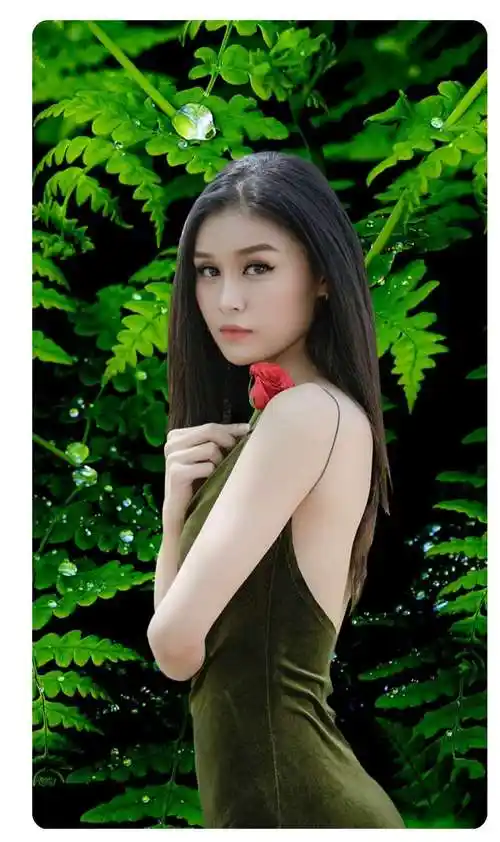 美丽的神秘女人m4372