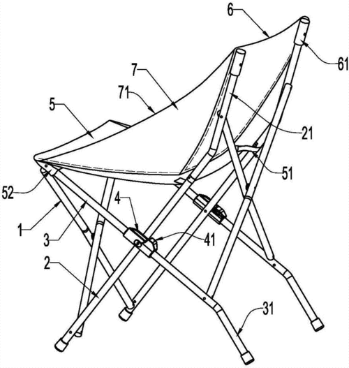 一种改良折叠椅的制作方法