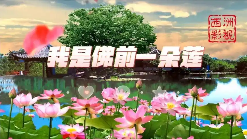 我是佛前一朵莲