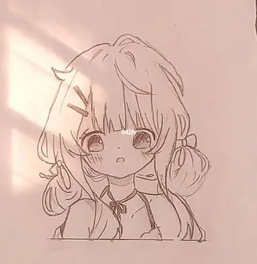 岸上的人留下"#绘画 #手绘临摹 #临摹  #简笔画  #自学画画  #铅笔画