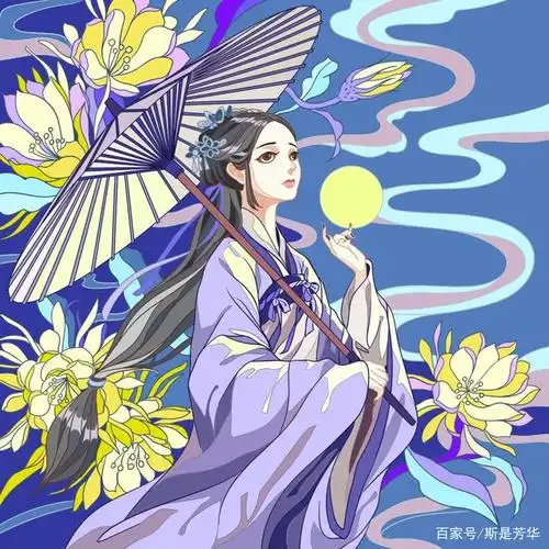 分享一组古风少女图