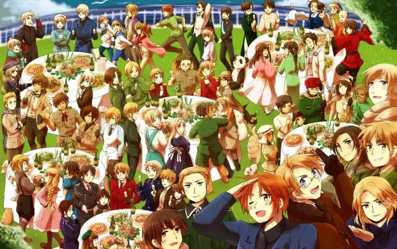 【aph/黑塔利亚】黑塔利亚☆jet[联五 轴三(罗马诺) 微型国家 (结尾