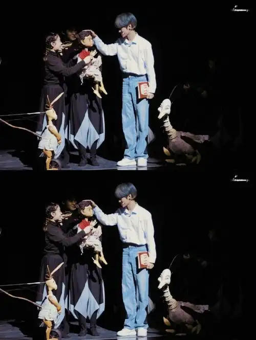 张真源音乐剧彩排台词功底##张真源戏剧节开幕式路透