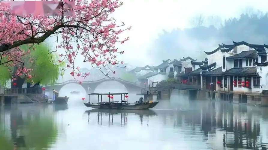 水墨江南,如诗如画_烟雨_风景_人生