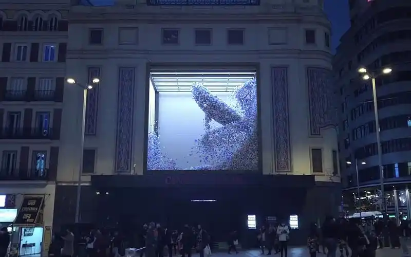 平面裸眼3d效果