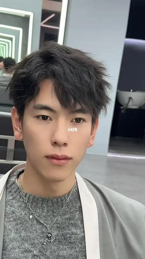 喜欢日系凌乱少年感的发型一定要尝试一下蝴蝶烫,男士发型韩式小平头