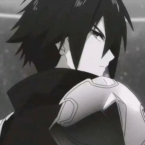 动漫头像:男生黑暗系头像别再跟着我了我们结束了