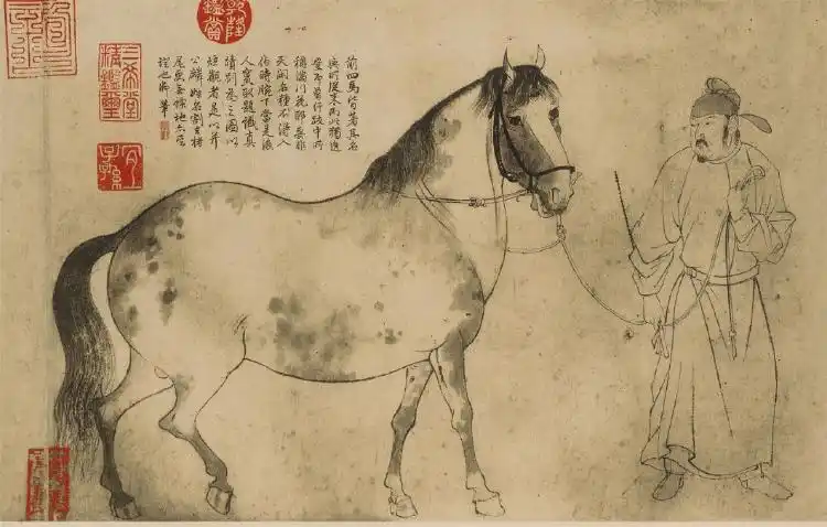 试听180秒022. 李公麟《五马图》:作为打包赠品的传世名画