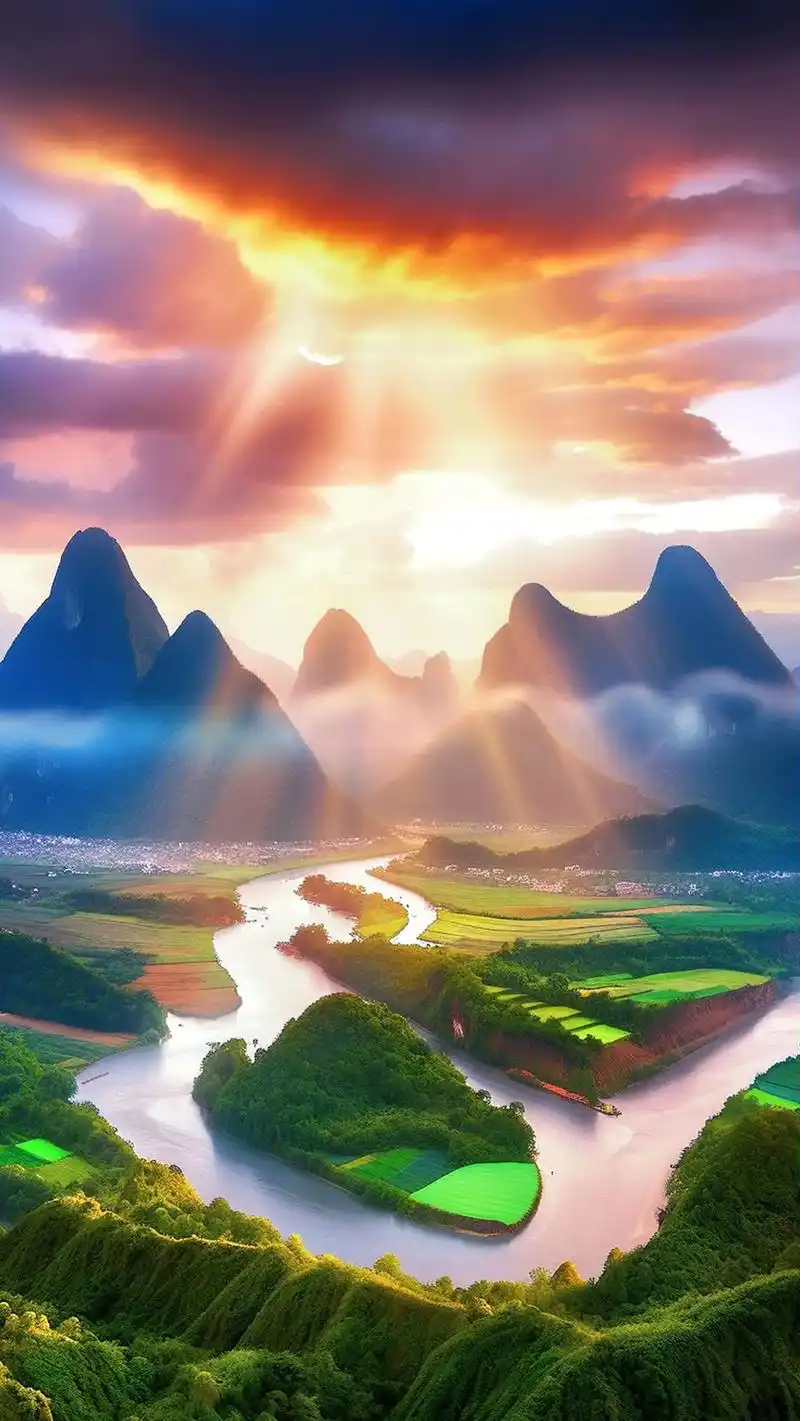 桂林山水.看看这个世界上,有那么多的美好,有那么多美丽的风景 - 抖音