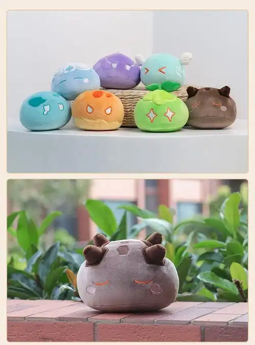 新款【原神】史莱姆系列公仔 原神周边 genshin团购 【预售,预计4月