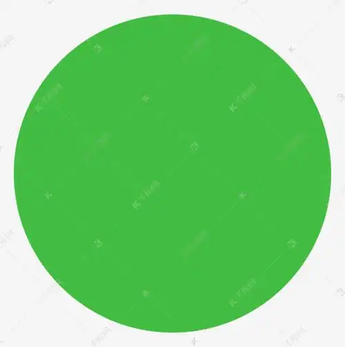 circleclipart绿圆