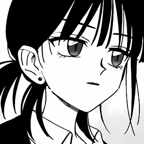 黑白动漫头像