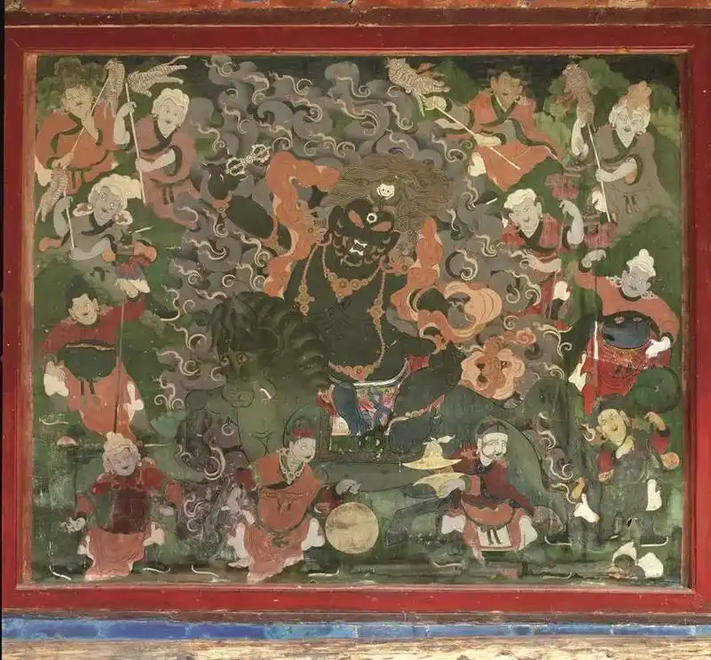 塔尔寺三绝(堆绣 壁画 酥油花)