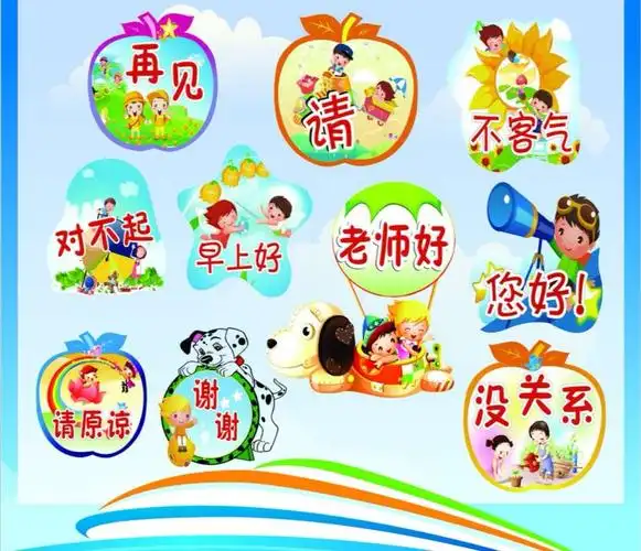 吴忠市幼朝阳园中五班——"讲文明 懂礼貌"主题活动 - 美篇