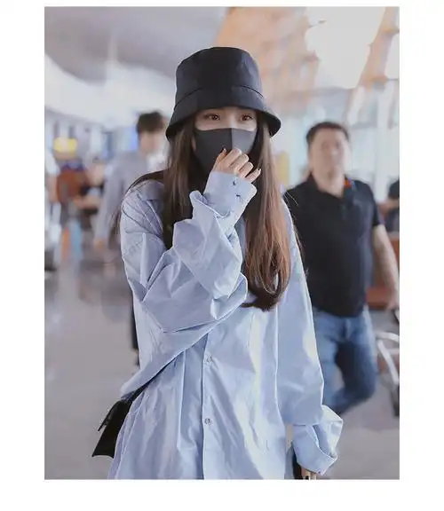 new lake杨幂明星同款渔夫帽女韩版时尚百搭夏季遮阳帽子防晒盆帽大