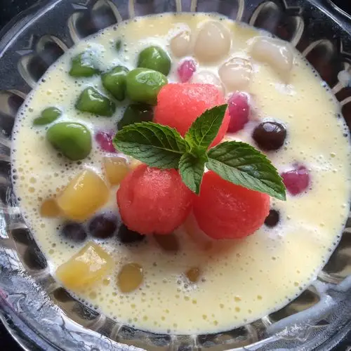 五彩芋圆的做法