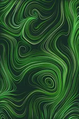 纹理风格深绿色线条渐变艺术背景