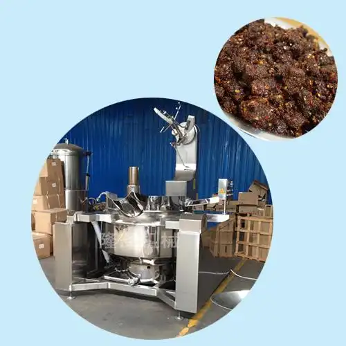 回转蒸汽炒锅厂家产品