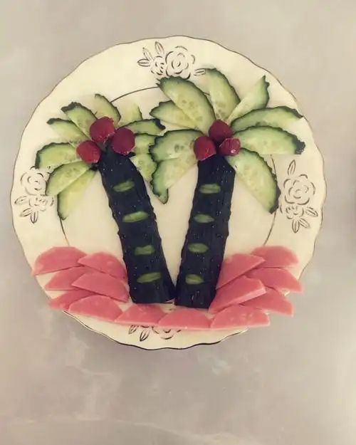 蔬菜拼盘的做法