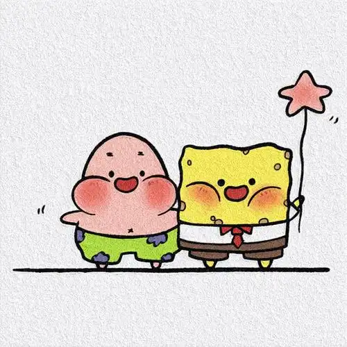 海绵宝宝简笔画教程