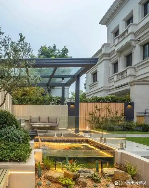 别墅庭院景观案例