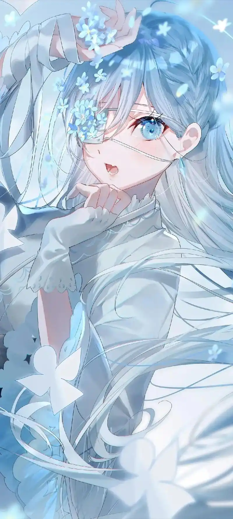 星空壁纸 #动漫壁纸 #二次元少女 需要的可直接点击#星空 - 抖音