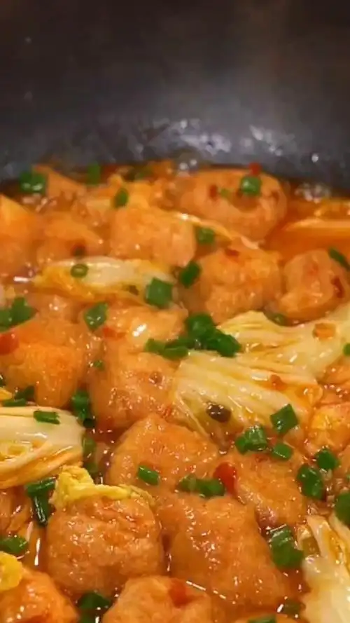 豆腐泡炒白菜简单又好吃的家常菜