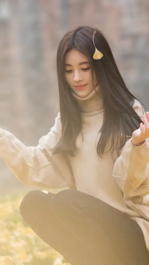 鞠婧祎甜美可爱!