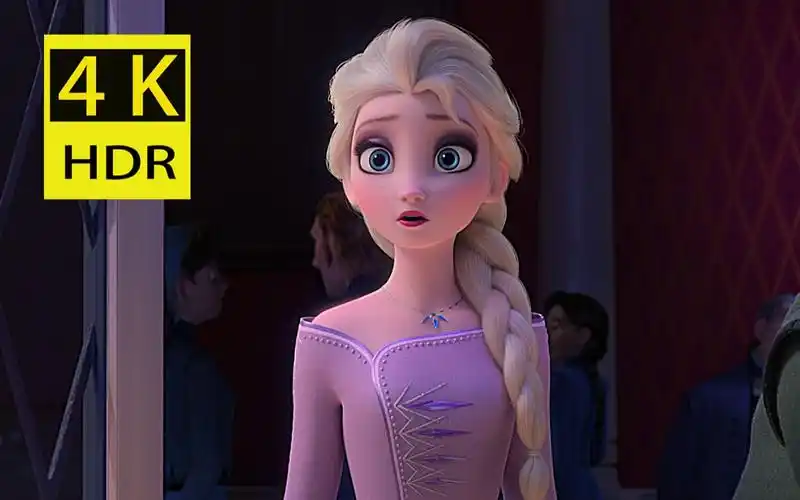 全面屏福利,送你一张艾莎女王动态壁纸_哔哩哔哩_bilibili