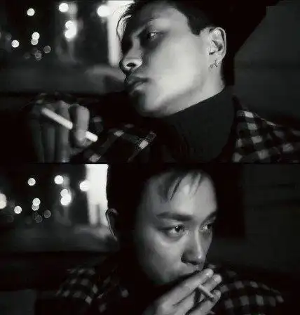 张国荣抽烟视频头像