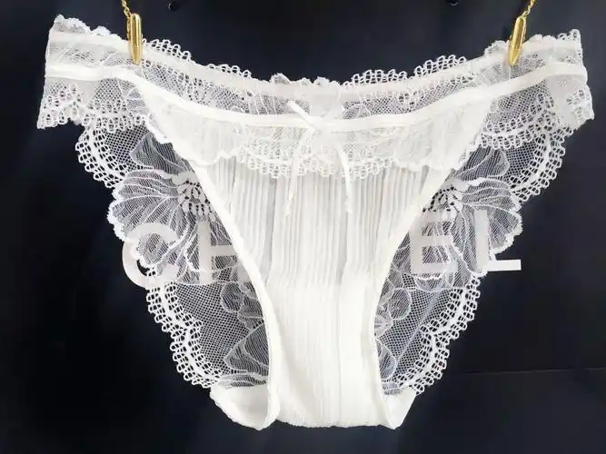 风琴褶欧美 重要半包臀性感蕾丝透视舒适三角内裤女nk4769