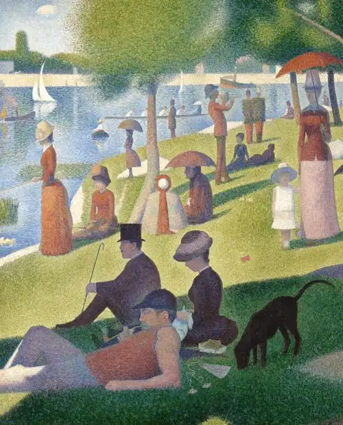 点彩派印象大师修拉,享年仅31岁,天妒英才_绘画_艺术_作品