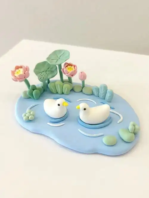 粘土手工摆件大合集!喜欢收藏和孩子一起做吧#超轻粘土