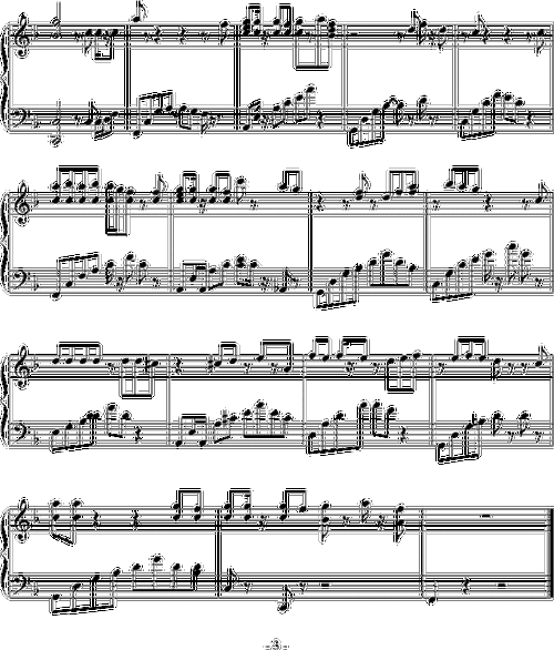 普通朋友 陶喆 陶喆 钢琴谱,歌谱 简谱,五线谱