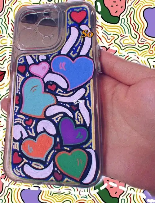 原创手绘手机壳