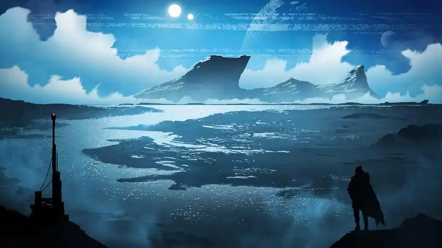 二次元唯美梦幻风景桌面壁纸