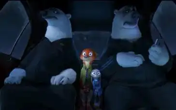 《疯狂动物城》中文片段 狐狸兔警官遭北极熊挟持