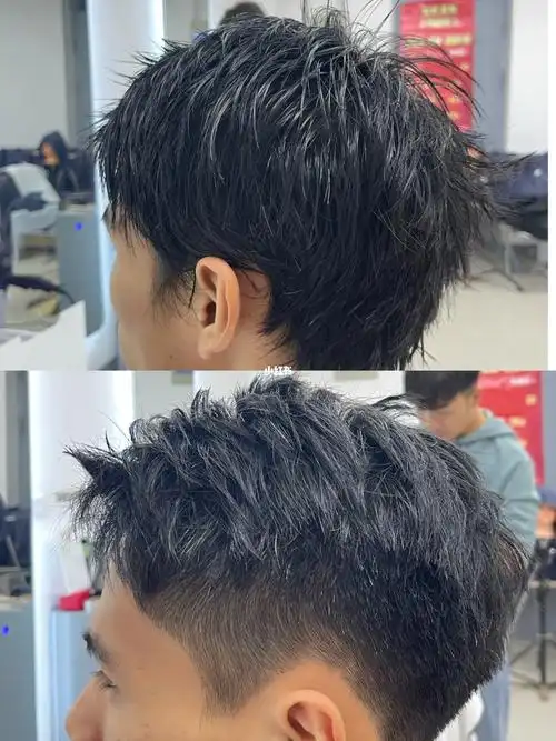 微分纹理男士短发推荐