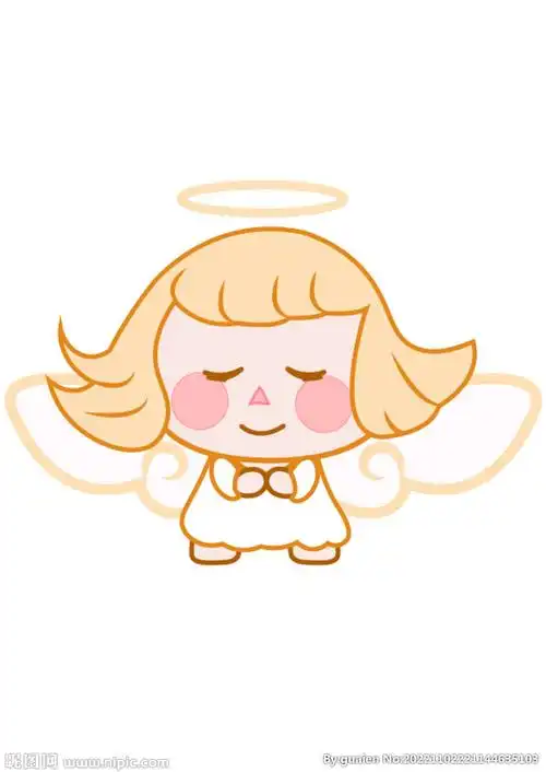卡通天使插画