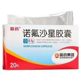 哈药 诺氟沙星胶囊 0.