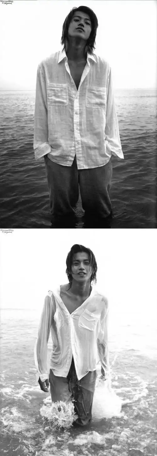 小栗旬黑白写真集