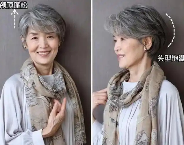 老到满头白发又如何?你看女明星的美,与年龄没任何关系