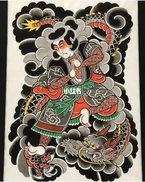 纹身  #深圳纹身  #日式老传统纹身