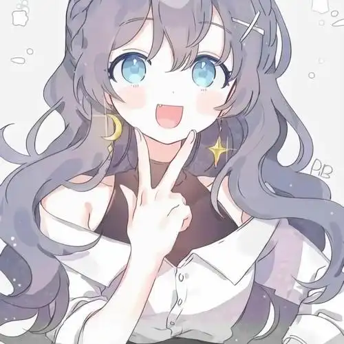 呆萌动漫女生头像简直卡哇伊