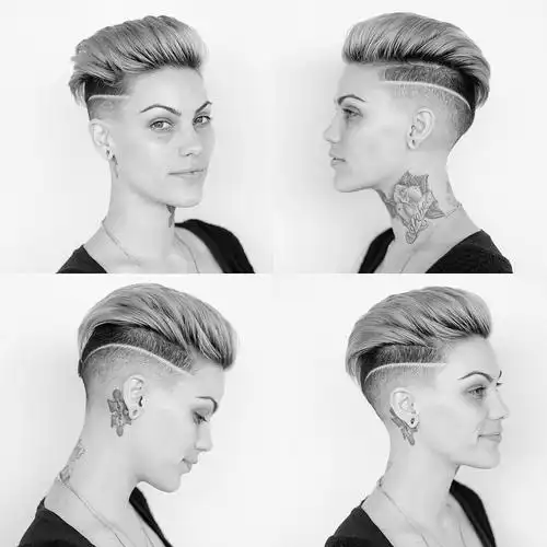 个性的女生短发发型,每一款都很头特点