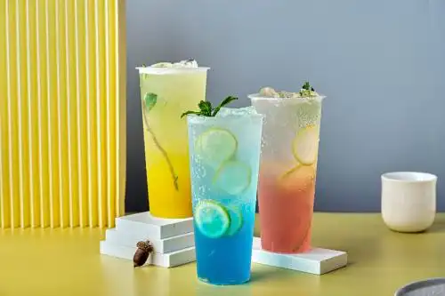 三种口味气泡水 气泡水