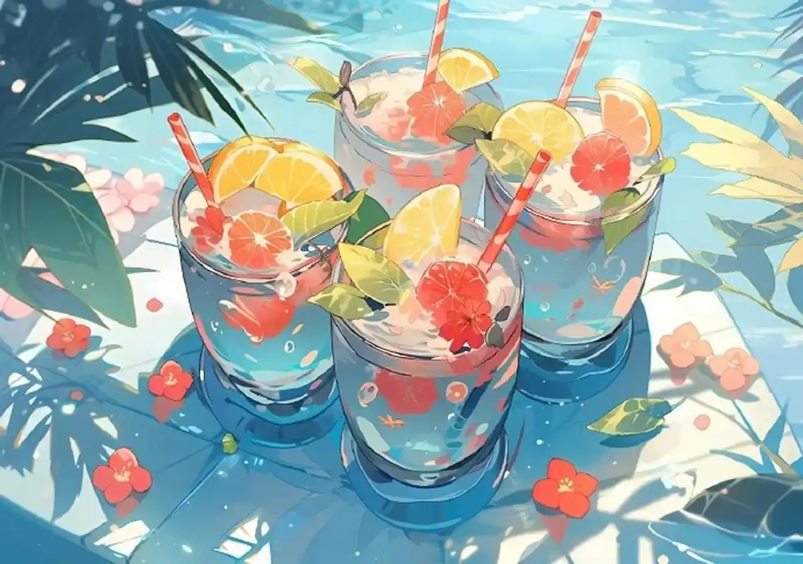 夏日清爽ipad/平板桌面壁纸 676767