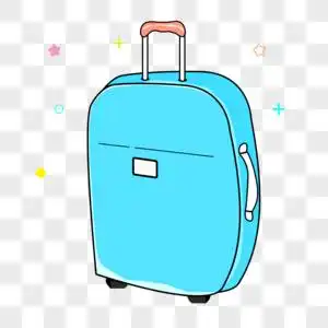 卡通旅行箱图片